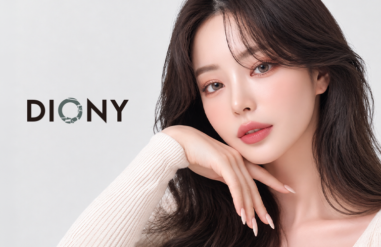 DIONY hair&makeup ヘッダー